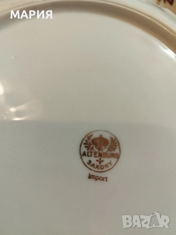 Altenburg Saxony 1906-1935г., снимка 2 - Антикварни и старинни предмети - 52906302