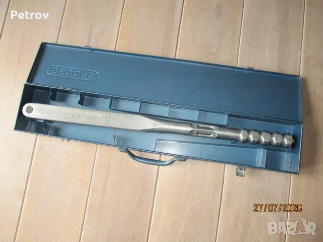 GEDORE - RAHSOL - DREMOMETER - Typ C - GERMANY - !! Нов Внос !! - 1/2" Динамометричен Ключ 50-300 Nm
