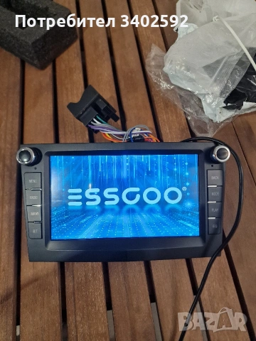 Еssgoo/ навигация 7 инча, подходяща за Toyota Corolla 2002–2007 г. Carplay, снимка 2 - Аксесоари и консумативи - 53477816