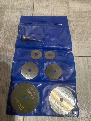 к-кт 6бр. циркулярни дискове за шлифовалка, мини шлайф, дремел, dremel, мултишлайф, снимка 4 - Други инструменти - 7871429