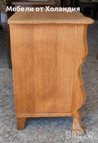 Дъбов скрин Чипъндейл, снимка 7 - Скринове - 53782636