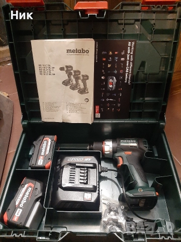 Нов винтоверт Метабо 18v