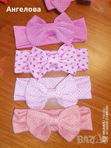 Лента за глава с голяма панделка , снимка 5 - Аксесоари за коса - 33009430