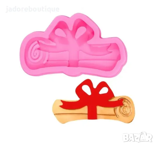 Силиконов молд Диплома, снимка 1