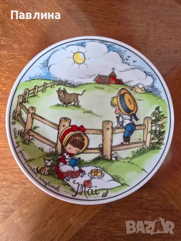 Чиния за стена