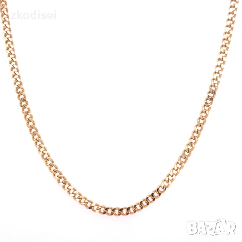 Златен синджир 6,73гр. 60,0см. 14кр. проба:585 модел:36921-1, снимка 2 - Колиета, медальони, синджири - 53383613