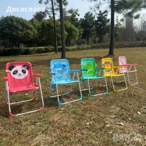 Детски сгъваем стол с чадър NS6332, снимка 3 - Градински мебели, декорация  - 49908833