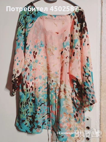 Ефирна туника, снимка 8 - Туники - 52681653