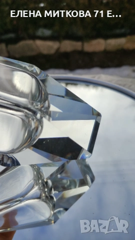 Елегантна ваза от кристал Мурано, снимка 12 - Вази - 53557106