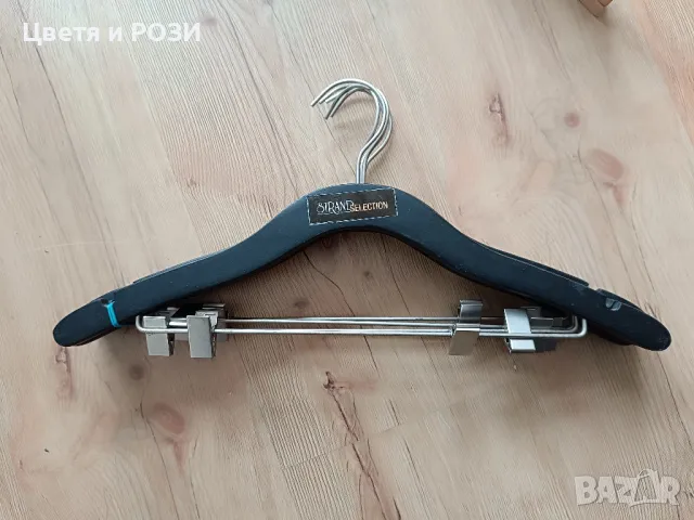 Закачалки за дрехи -дървени,метални,PVC