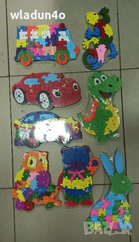 Образователни дървени пъзели по метода на Монтесори- 11 лв, снимка 2 - Образователни игри - 49714627