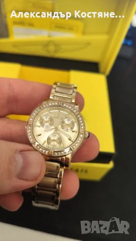 Дамски часовник Invicta Angel GOLD 33mm, снимка 5 - Дамски - 40362839