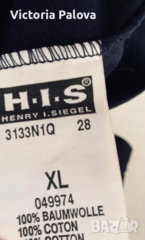 Маркова тениска H.I.S унисекс, снимка 7 - Тениски - 41750019