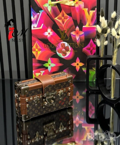 чанти Louis Vuitton - Petite Malle Bag ! 19x12cm, снимка 10 - Чанти - 51561986