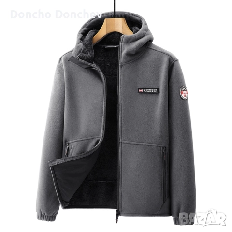 Двуслойно флиис поларрно яке , снимка 2 - Якета - 52317273