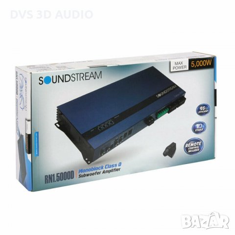 Усилвател Soundstream RN1.5000D 5000 Watt