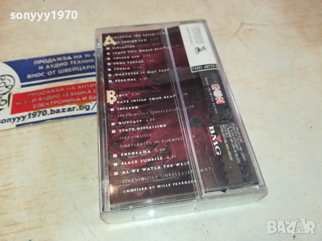 Kreator–Voices Of Transgression лицензна касета-original tape 0602241541, снимка 8 - Аудио касети - 44162481