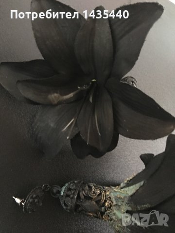 Обеци от серията “Тайната градина” на дизайнерката Анелия Милчева, снимка 2 - Обеци - 41676337