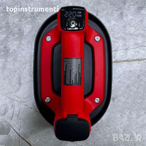 Вакуум вендуза, акумулаторна, SHIJING 6108, 3.7V, 3.6Ah, 247x160 мм, до 260 кг, USB-C, дисплей, снимка 3 - Други инструменти - 52563493