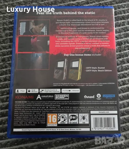 Silent Hill: Townfall (PS5) Игра за Playstation 5, снимка 2 - Игри за PlayStation - 56288367
