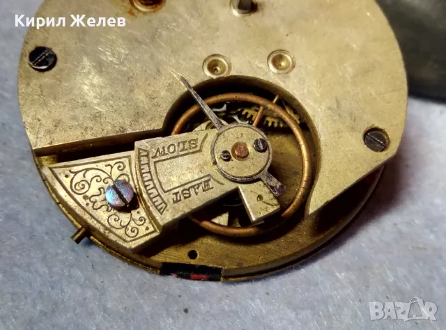 CENTRE SECONDS CHRONOGRAPH SPECIALLY EXAMINED SWISS MADE МЕХАНИЗЪМ от СТАР ДЖОБЕН ЧАСОВНИК 22911, снимка 11 - Антикварни и старинни предмети - 48579054