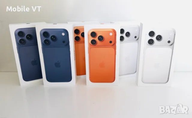 НОВ! iPhone 17 Pro 256GB Orange / Silver / Blue ГАРАНЦИЯ 24 Месеца!, снимка 2 - Apple iPhone - 56082468