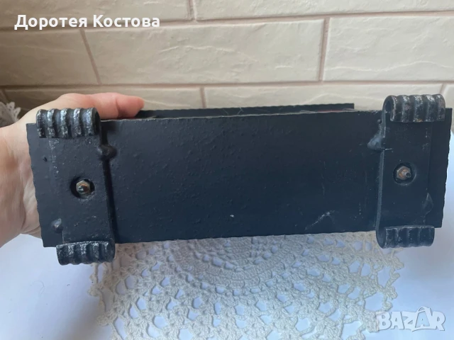 Красив часовник от ковано желязо, снимка 7 - Антикварни и старинни предмети - 50607941