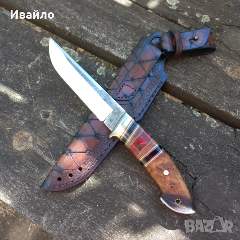 Нож ръчна изработка, снимка 12 - Ножове - 56337648