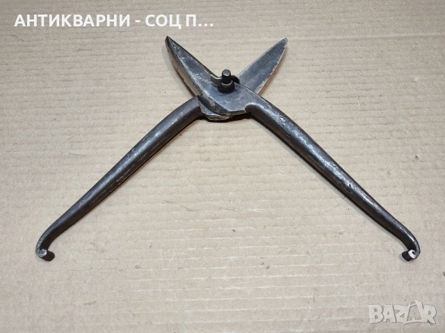 Стара Кована Ножица За Ламарина. / НОМЕР 1727., снимка 7 - Антикварни и старинни предмети - 53849776