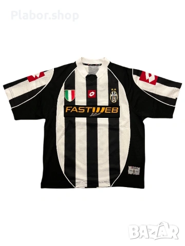 Мъжка тениска Lotto x Juventus Home 2002-03 Pavel Nedved 