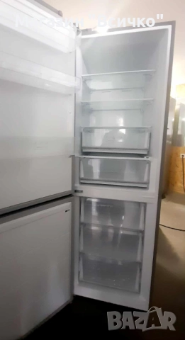 Хладилник с фризер KOENIC KFK 621 C NF IN, 338 л, височина 1850 мм, инокс, снимка 2 - Хладилници - 51679559