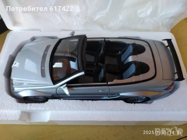 1:18 Модели на MERCEDES-BENZ CLK DTM AMG coupe cabriolet KYOSHO, снимка 11 - Колекции - 48912847