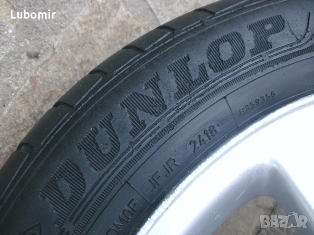 16 цола 5 х 100 мм 1 бр лята джанта с гума - оригинална - VW,Audi,Seat,Skoda !, снимка 5 - Гуми и джанти - 53560069