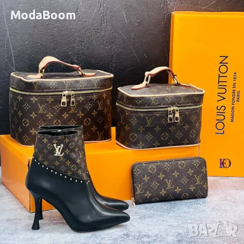 Louis Vuitton дамски комплекти, снимка 2 - Дамски боти - 48125234