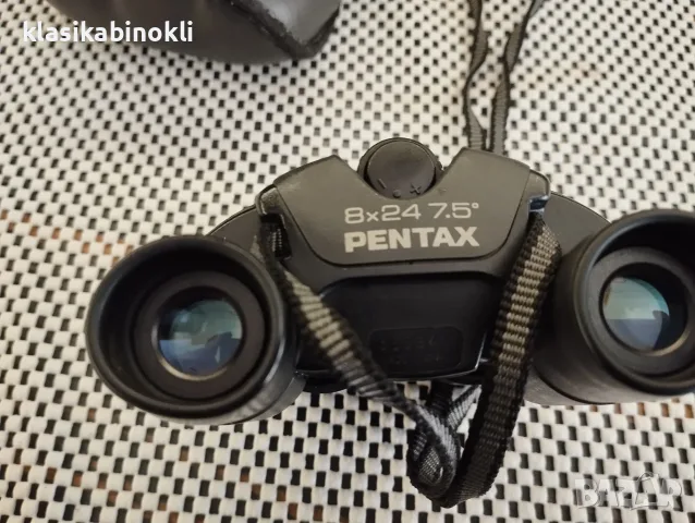 ТОП Ловен и Рибарски Японски Бинокъл PENTAX UCF  8x24 7.5 гр., снимка 3 - Екипировка - 55971083