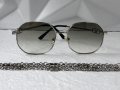 Valentino дамски слънчеви очила Осмоъгълник с верижка синджир, снимка 9