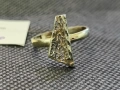 Златен дамски пръстен 1.87гр-14к, снимка 1