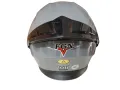 Каска за Мотор Сив лак Лукс Модуларна -979, снимка 10