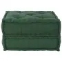vidaXL Модулен диван зелен 70x70x36 плат, снимка 4