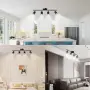 Таванен LED спот Lightbiz с 4 въртящи глави и 4 крушки GU10, снимка 5