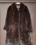 палто от естествена норка визон кафяво S цели кожи налично, снимка 9