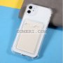 Apple iPhone 11 - Силиконов Гръб Air със Защита за Камерата и Слот за Карта, снимка 6