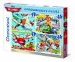 Clementoni - Kids Puzzle 4 in 1 Disney Planes 21505