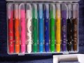 Химикалки, писалки, сини, цветни, гел пастели, снимка 2