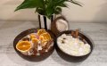Ароматни свещи в кокосов орех, снимка 1 - Други - 44159287