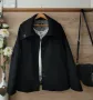 Черно стилно палтенце тип сако ВЪЛНА H&M , снимка 6