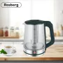 Електрическа стъклена кана с филтър от неръждаема стомана Rosberg, 1500W,2L, 2 ГОДИНИ ГАРАНЦИЯ, снимка 6