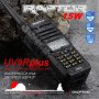 Нови 2023 BAOFENG 9R PLUS 22W 11000MAH двубандова Радиостанция Водоустойчиви PMR dual band , снимка 5