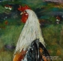 Петел, петли, петлета, rooster painting - Мима / Art by MiMa,  paintings, снимка 2