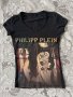 Тениска черна PHILIP PLEIN, снимка 1 - Тениски - 44216183